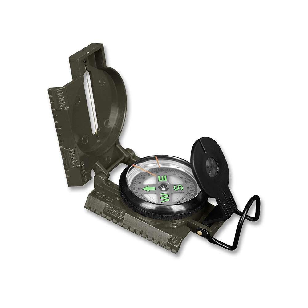 MIL TEC  Компас US метален ranger маслинест