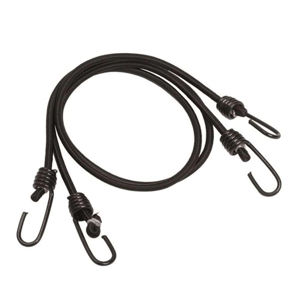 MIL TEC  Јаже elastic expander со куки (pair) црно