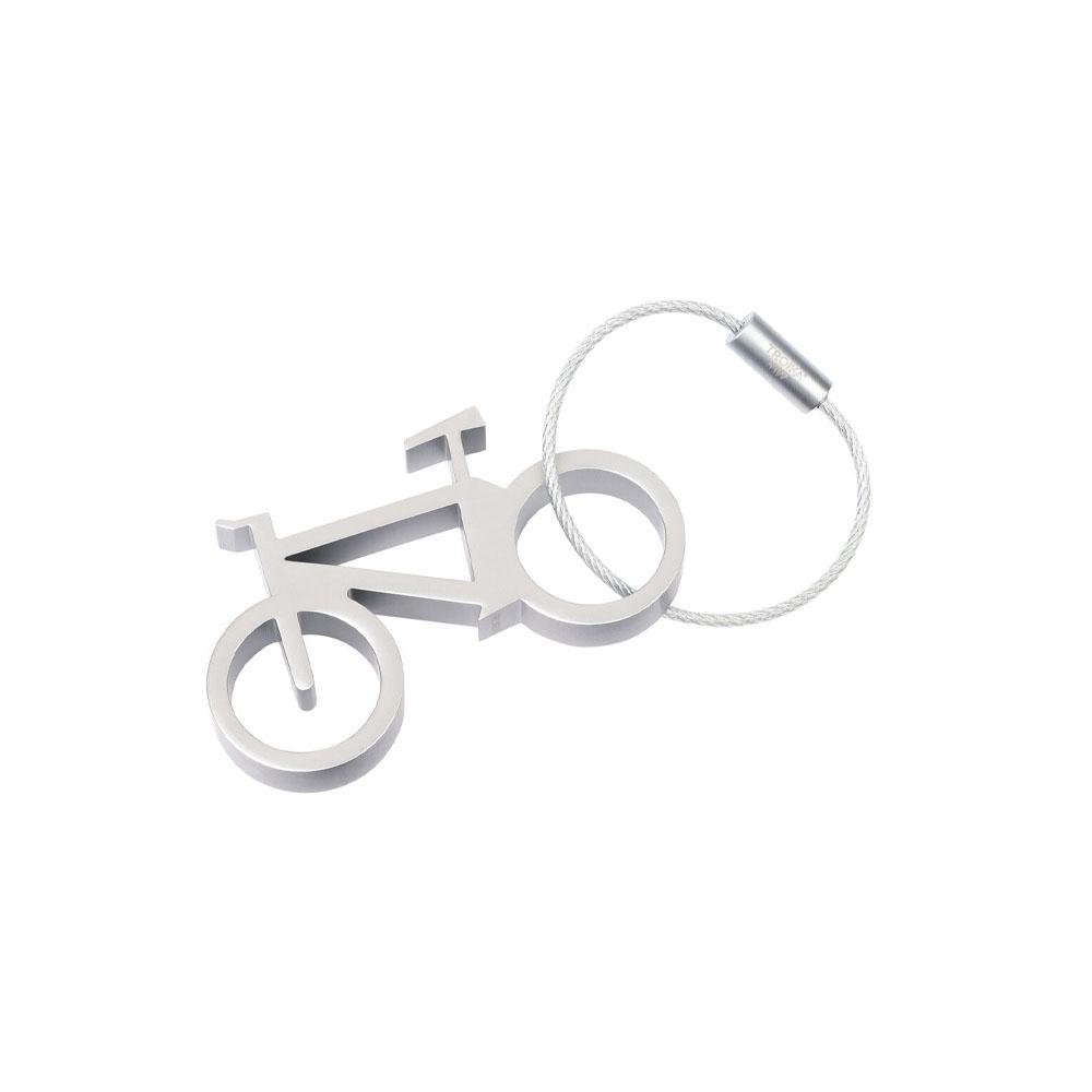TROIKA Приврзок bicycle сребрен