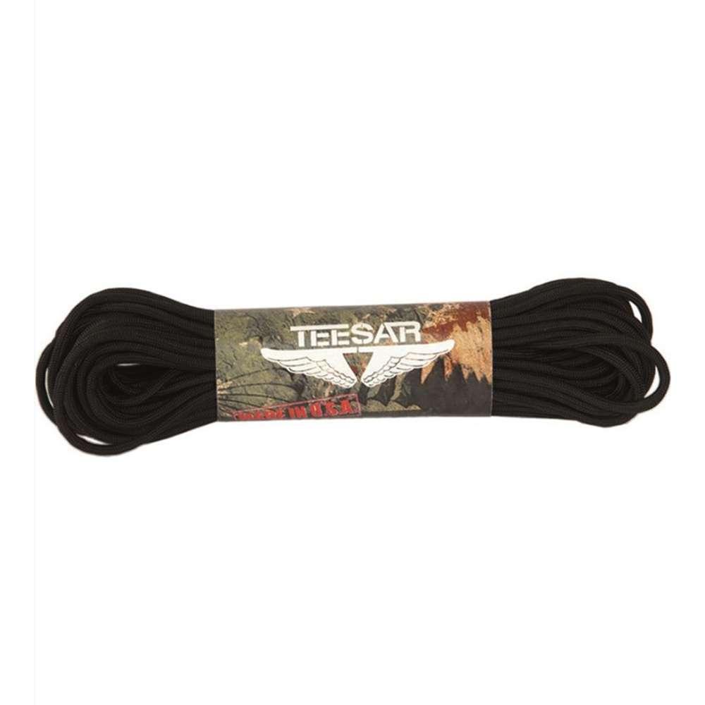 TEESAR Јаже US paracord 16 m црнo