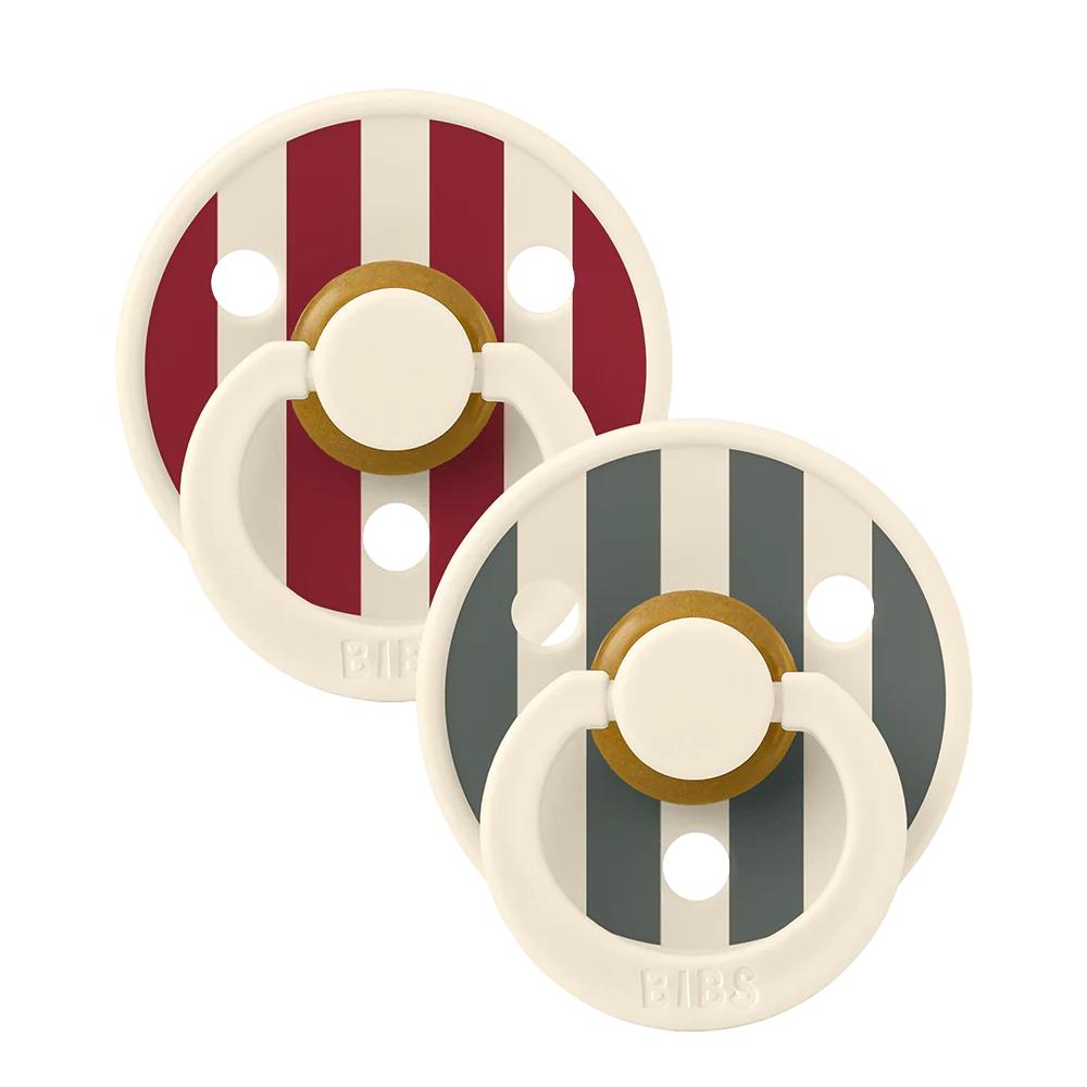 BIBS Studio Цуцли 2 парчиња во сет block-ruby pine mix