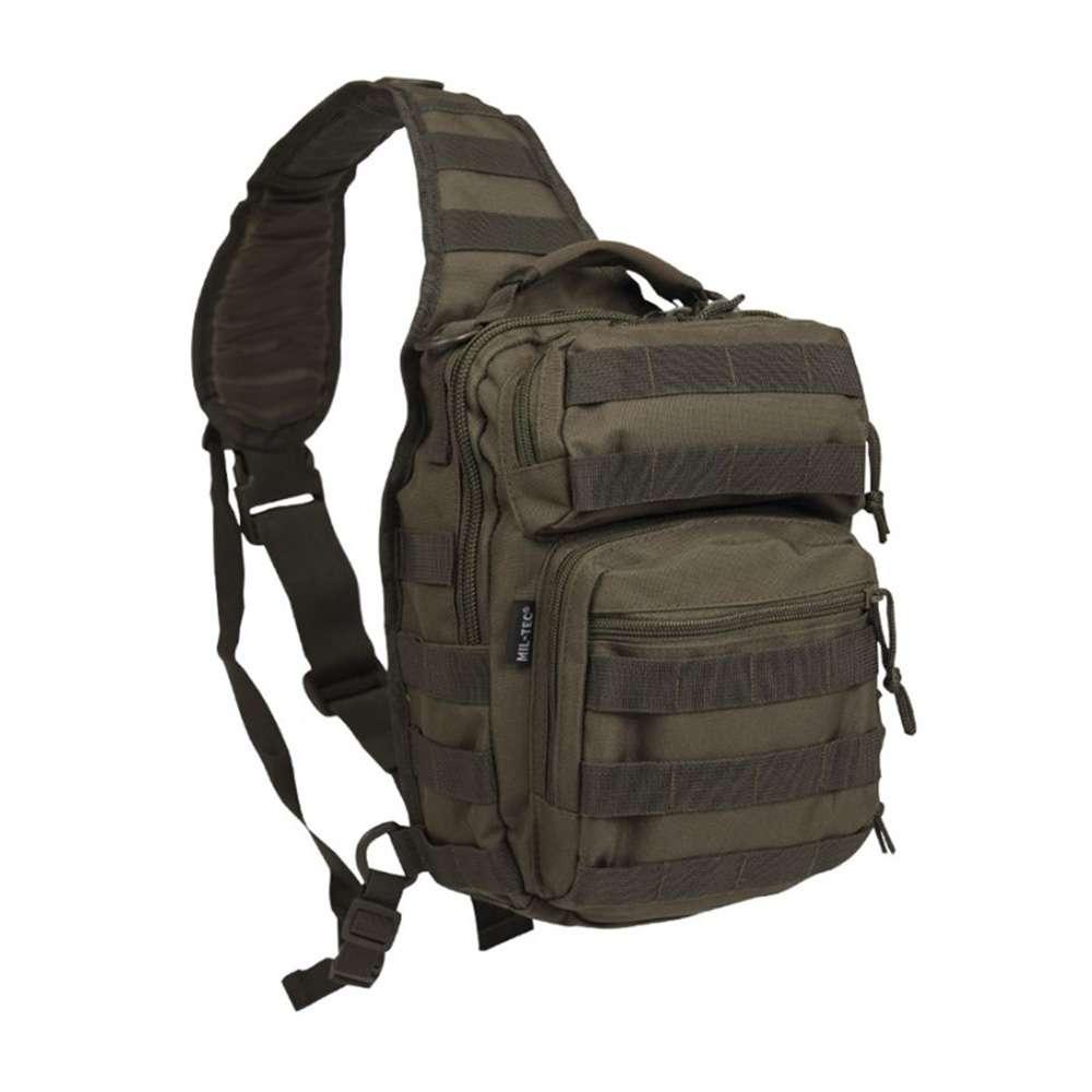 MIL TEC  Ранец assault one strap small маслинест