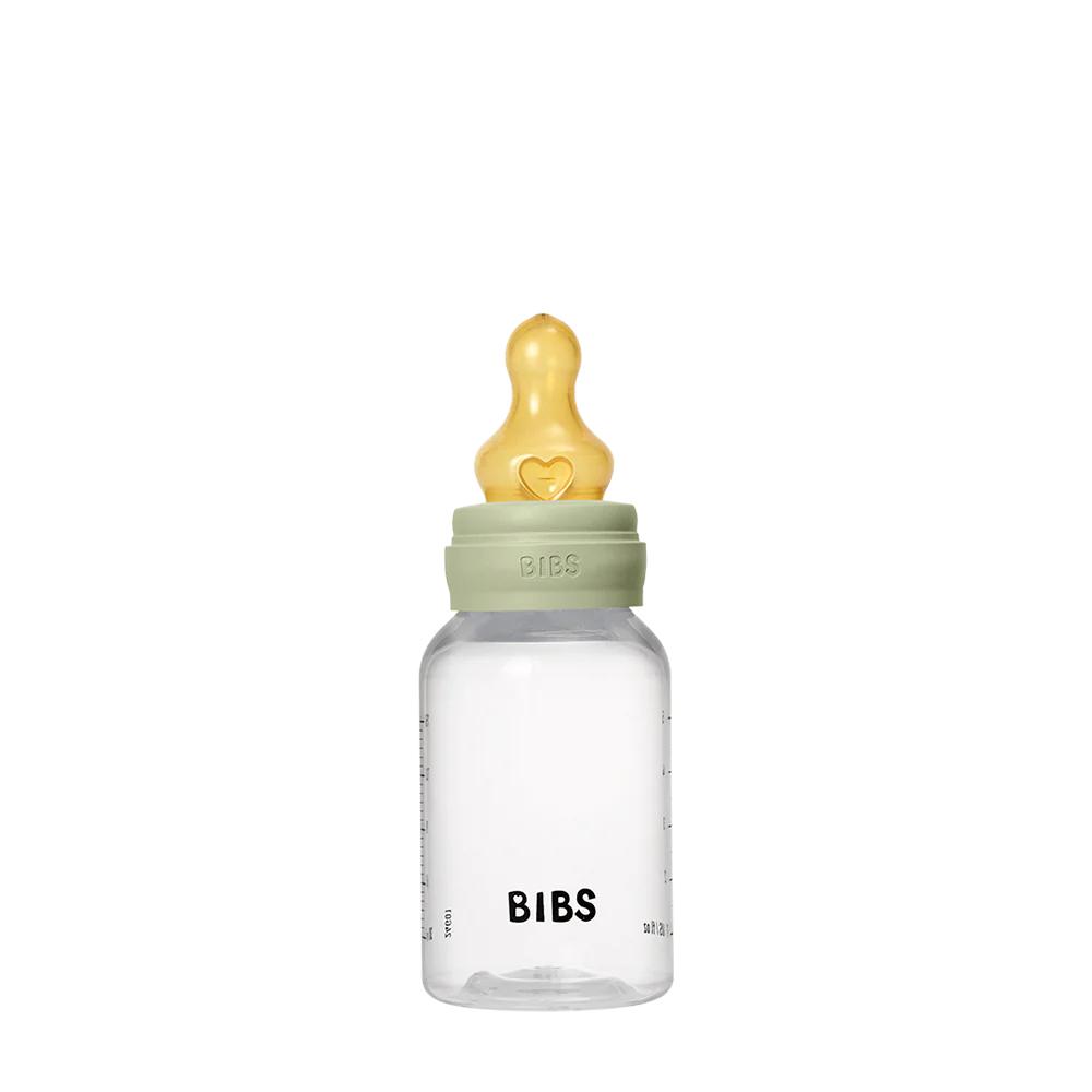 BIBS Baby plastc bottle complete set,Шише 150 ml Latex-Sage