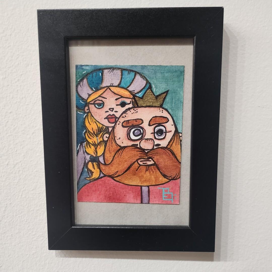 Илустрација „King Salus & Princess Daphne"