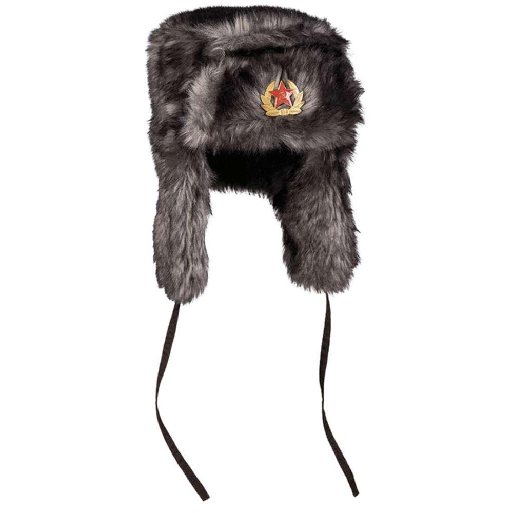 MIL TEC  Шубара winter russian shapka црна