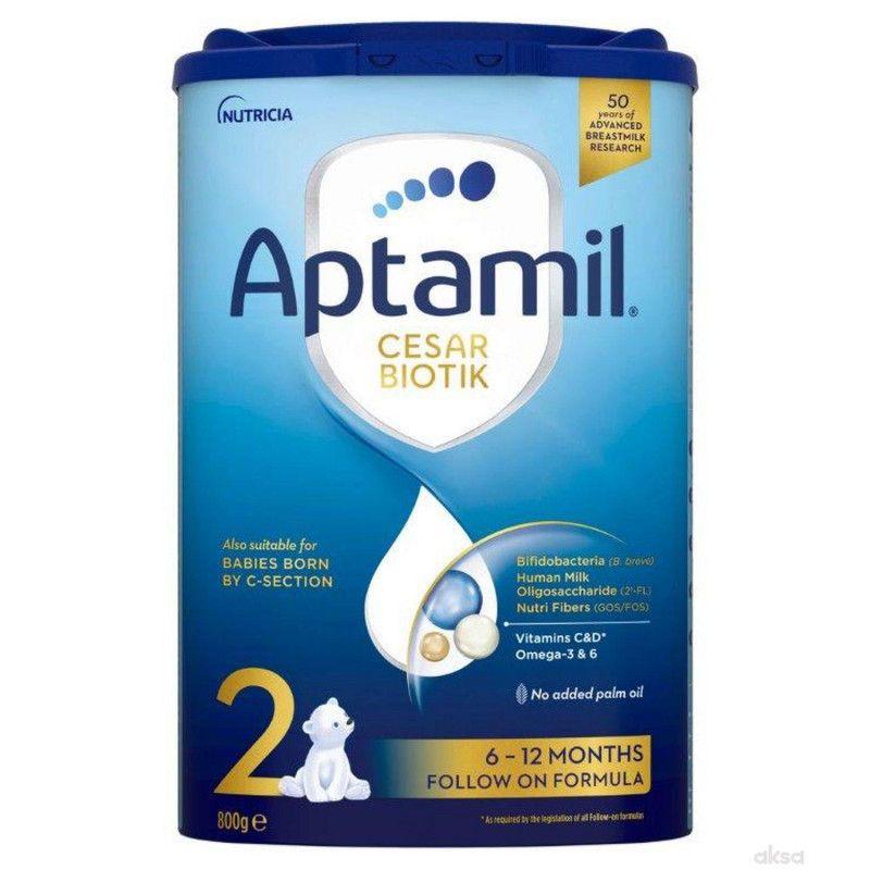 Aptamil 2 Cesar Biotic 6-12 Месеци 800G
