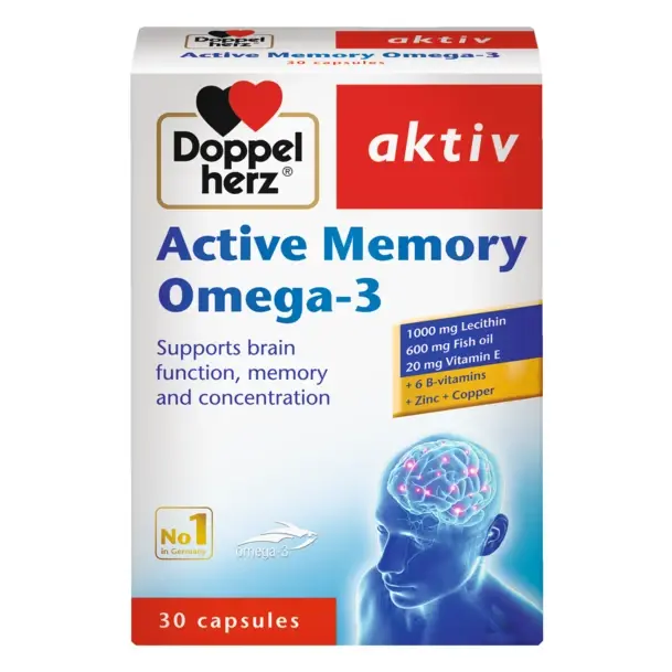 Doppel Herz Active Memory Omega-3