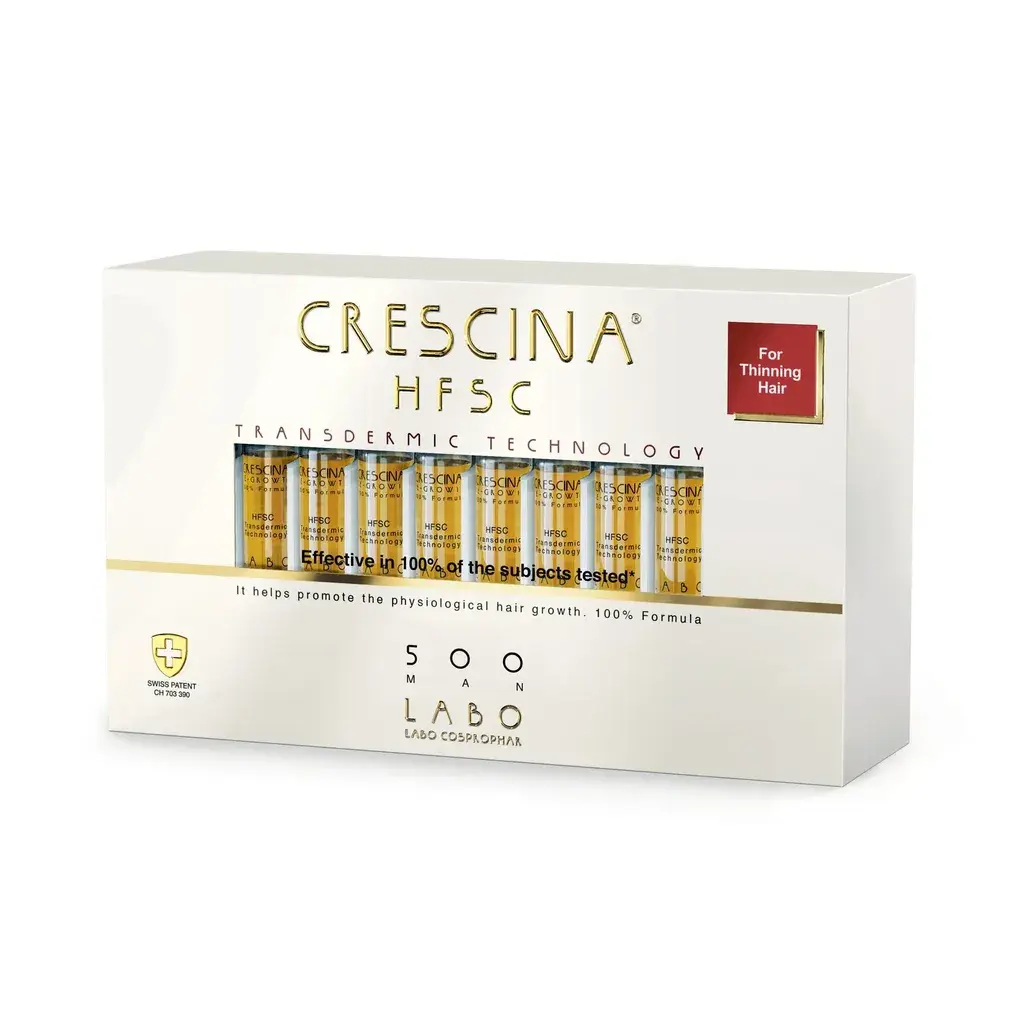 REPLEK Crescina 500 Man Vials X 20