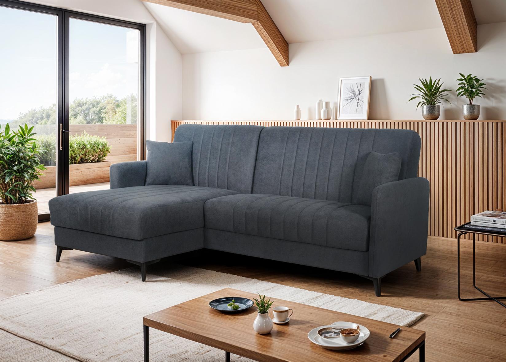 Аголна гарнитура ензо антрацит