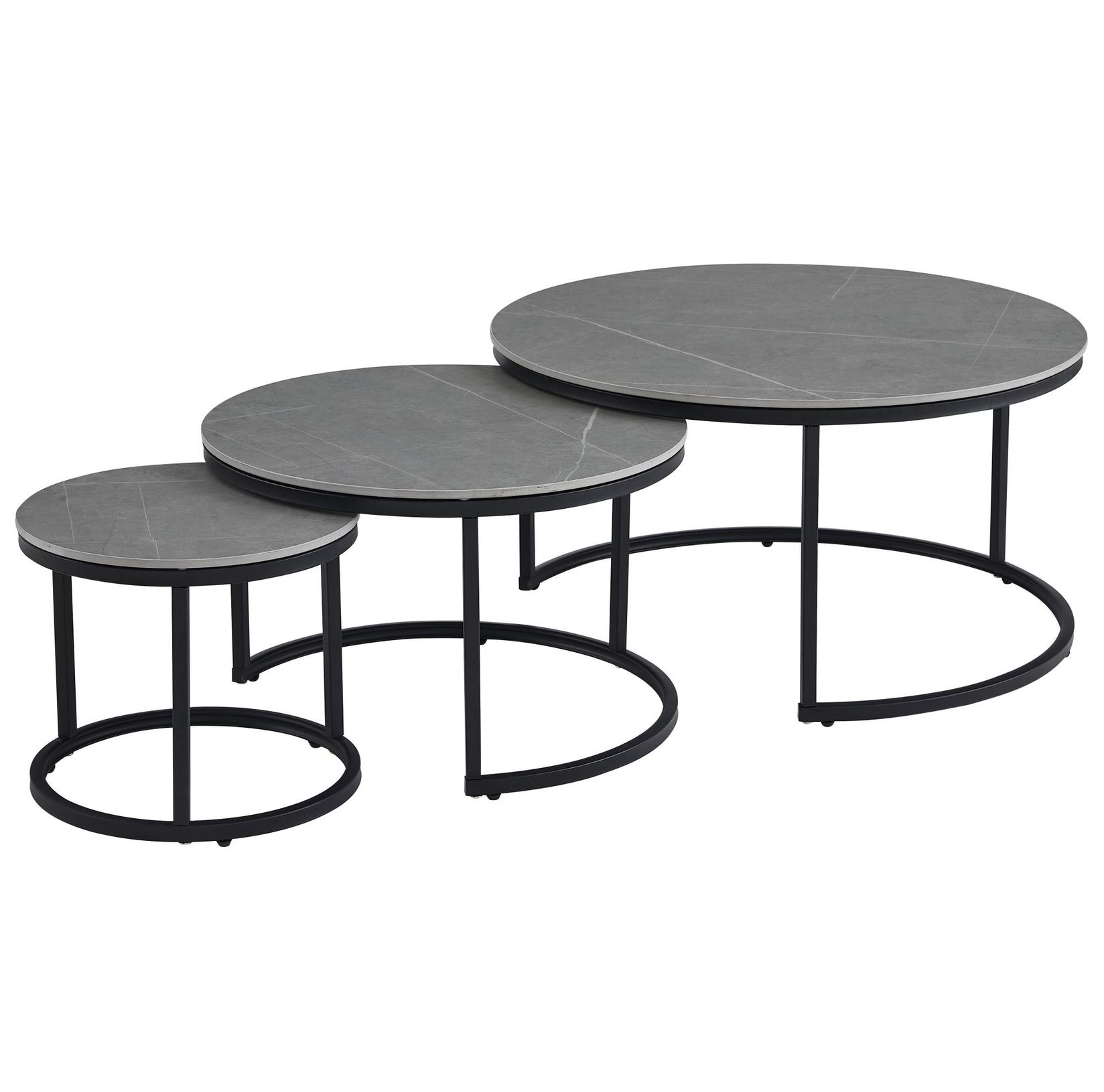 Клуб маси сет моун 2 сива