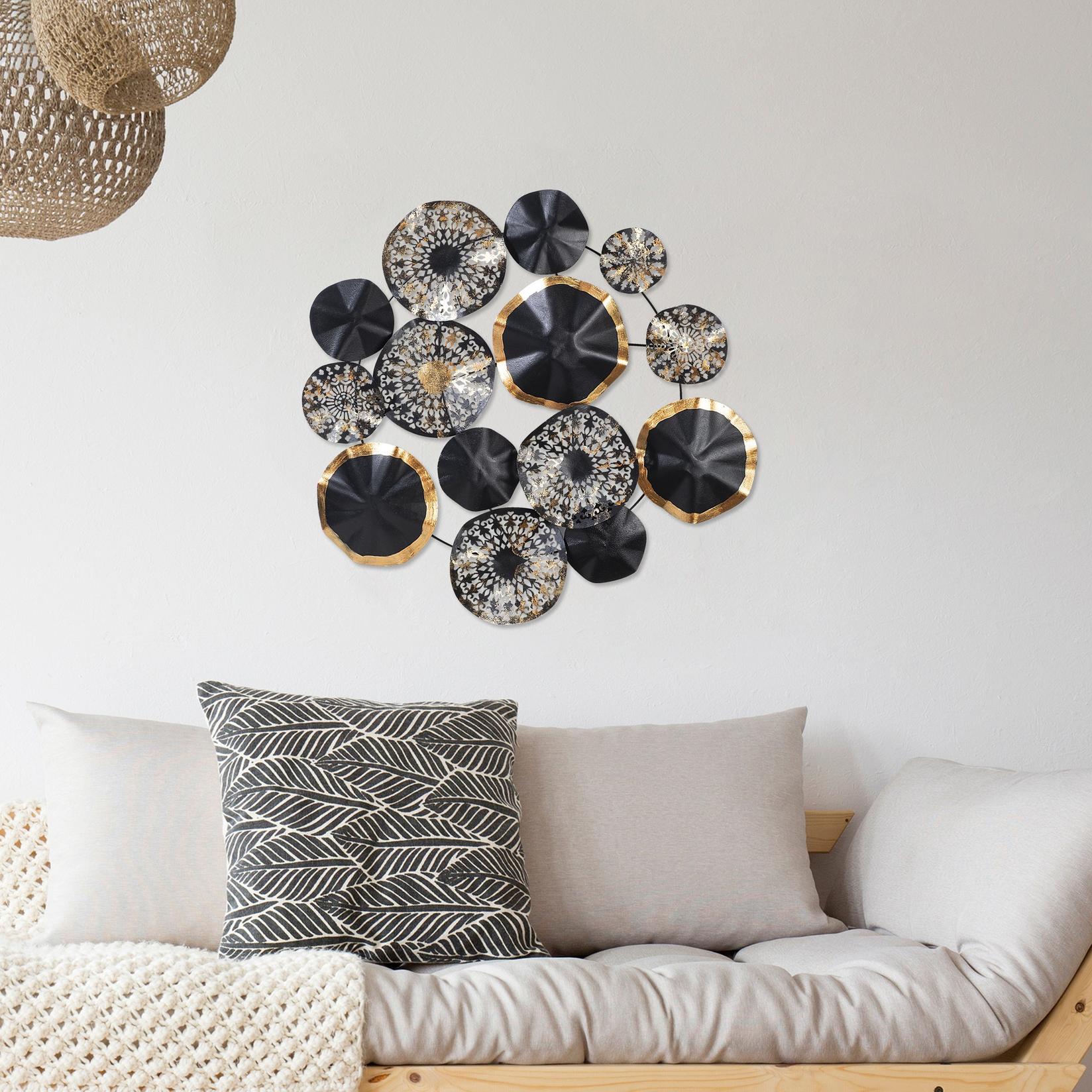 Wallity декорација за dzид Хипноза, 80x10x80 см, шарена