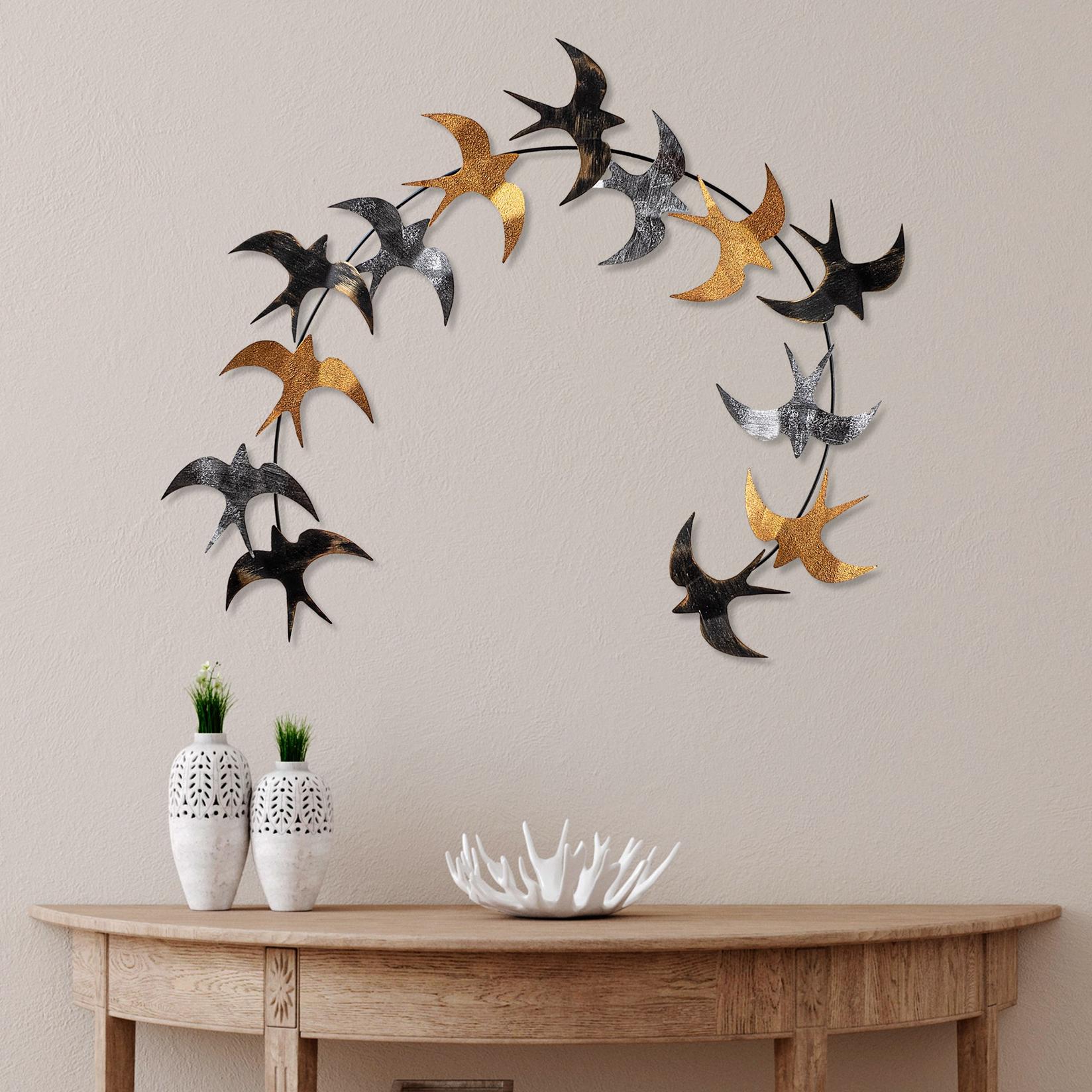 Wallity декорација за dzид Arc Flock 3, 90x82x7 см, 1,5 мм, шарена