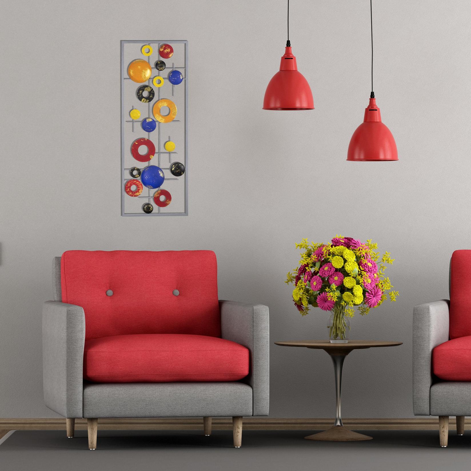 Wallity декорација за dzид во боја, 74x28 см, 1,5 мм, шарена