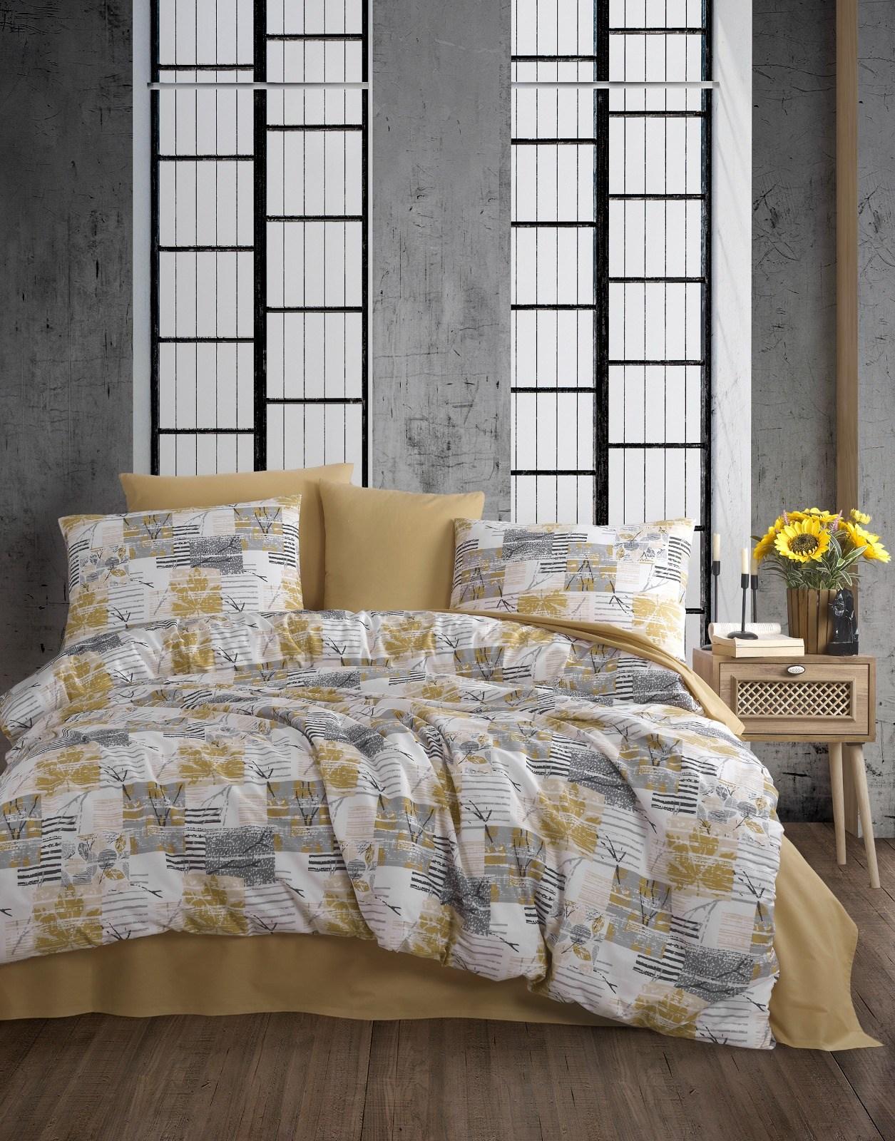 Комплет постелнина L'essentiel Maison Serra, 200x220 cm, 220x240 cm, Шарена