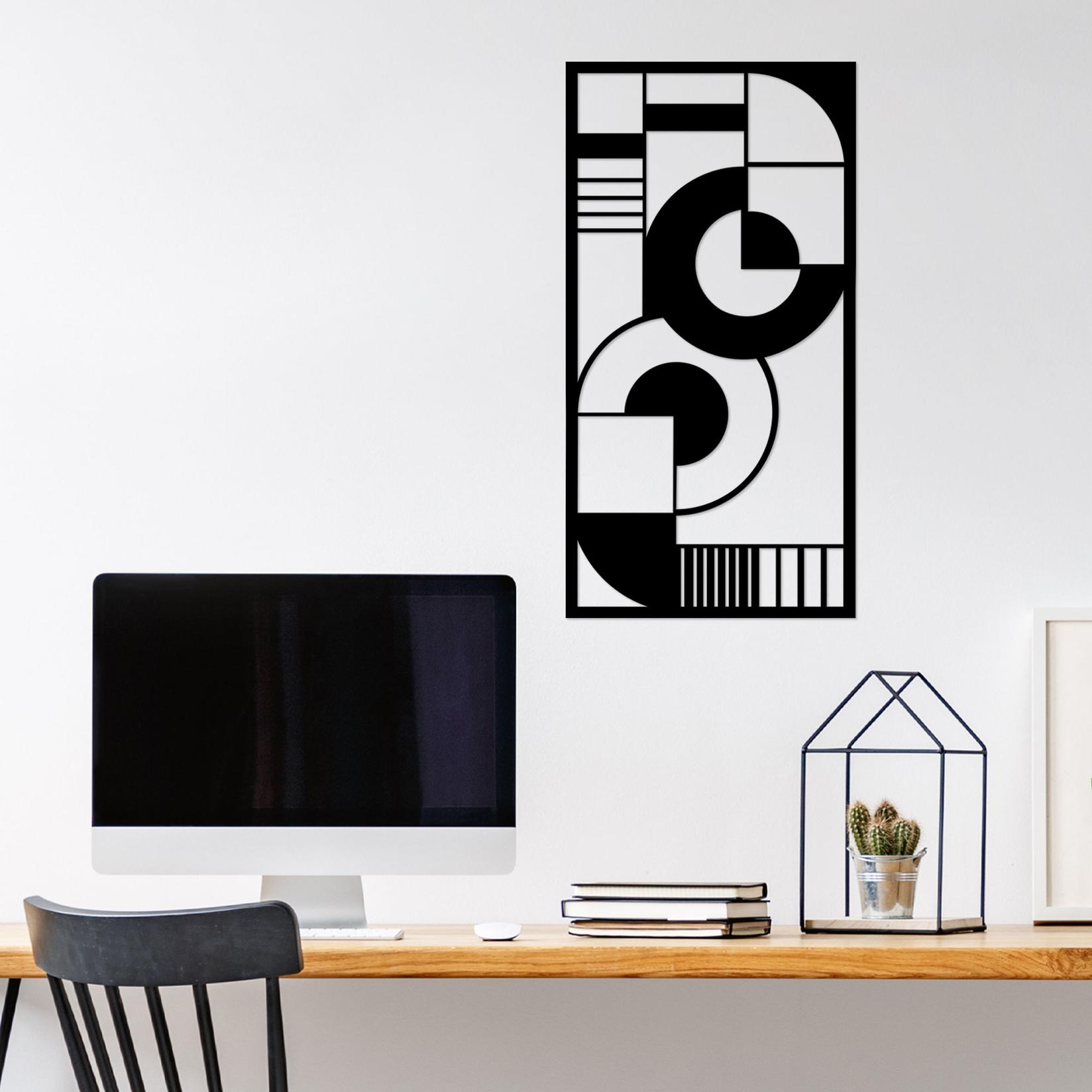 Wallity декорација за dzид Хипноза 2, 37x71 см, црна