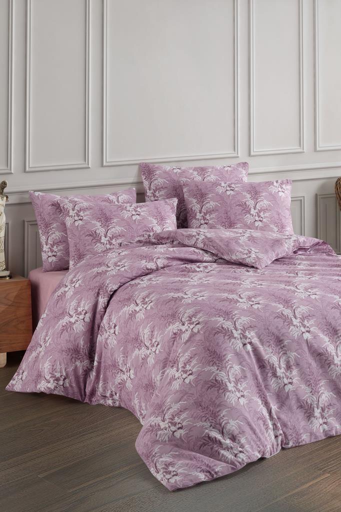 Комплет постелнина L'essentiel Maison Diego, 195x220 cm, 200x240 cm, виолетова