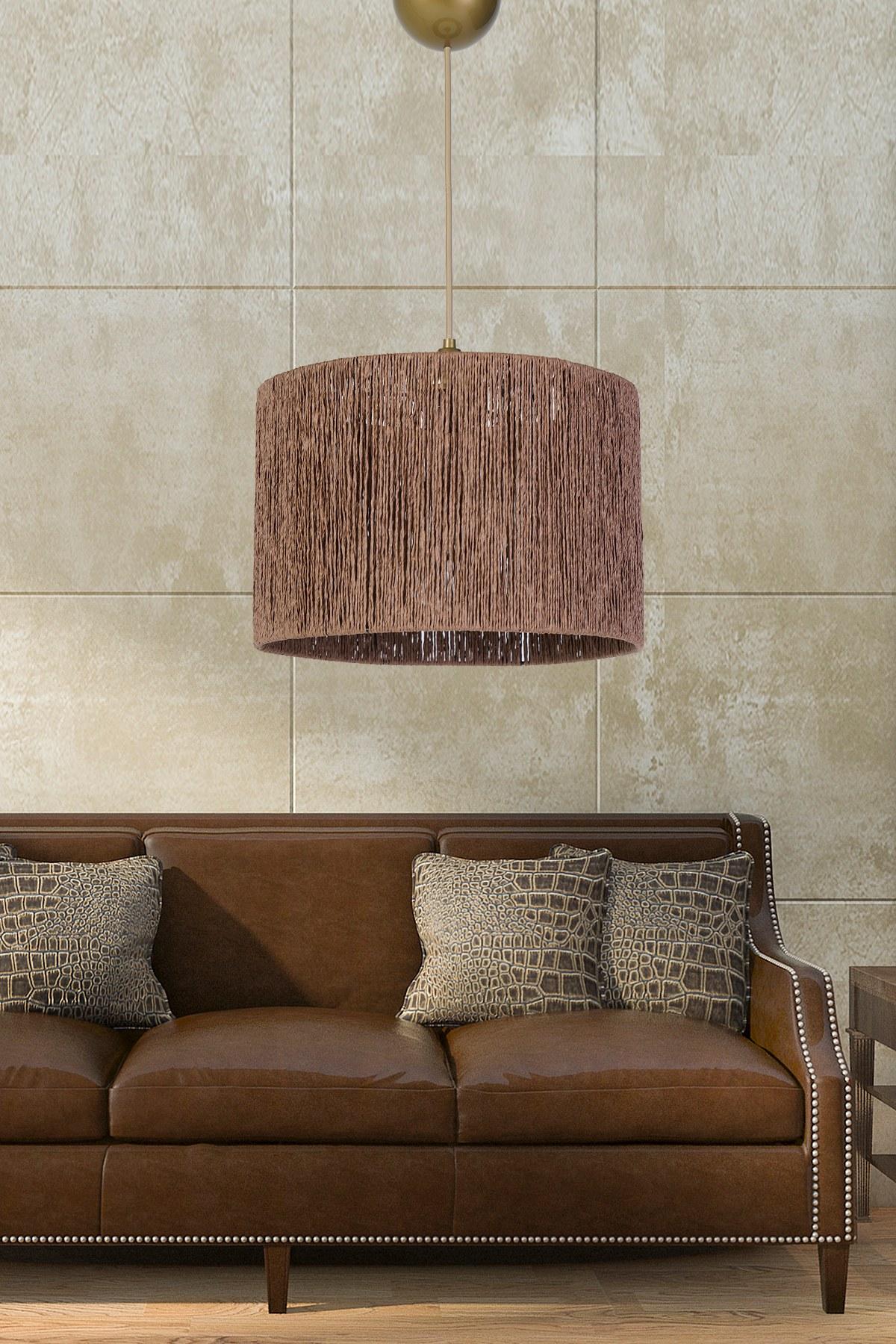 Opviq Luster YL241, 20 см, 30 см, E27, 60 см кабел, кафеав