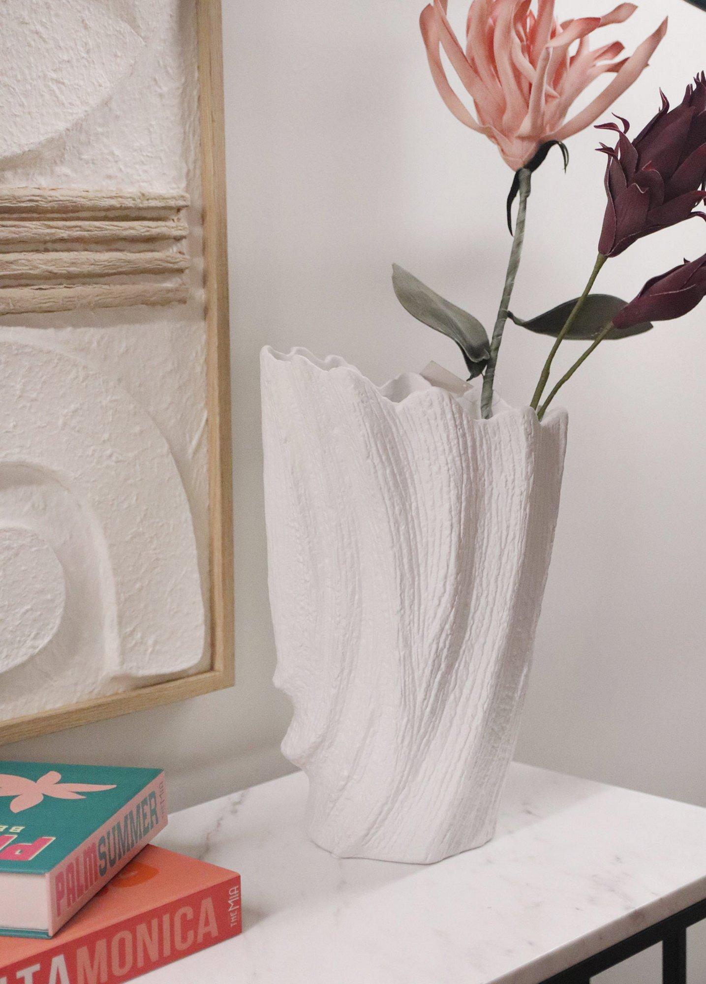 Aberto Design Vase LCA0002, 23x16x38 cm, црна