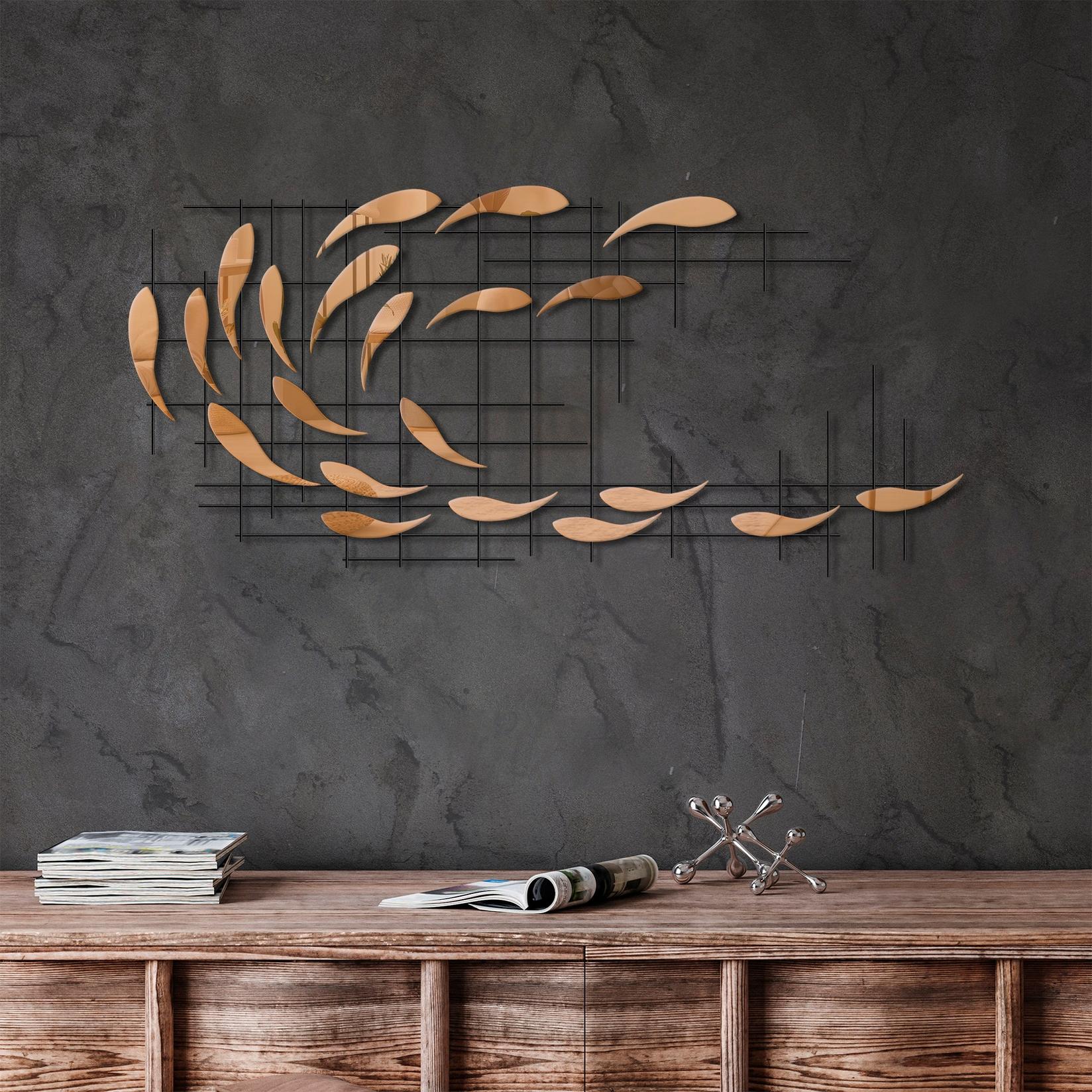 Wallity декорација за dzид Sheen-2, 100 см x 45 см x 4 см, шарена