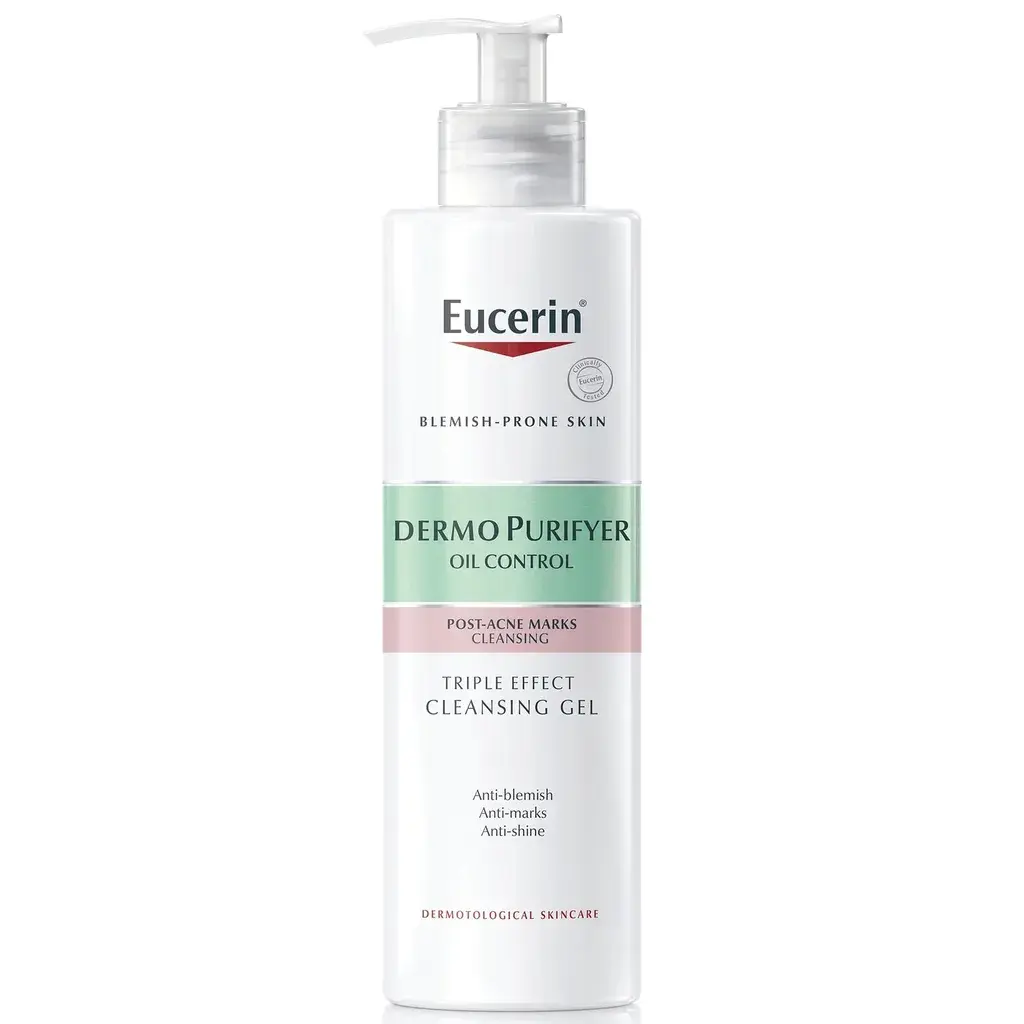 Eucerin Dermo Pure Triple Effect Cleaning Gel 400мл