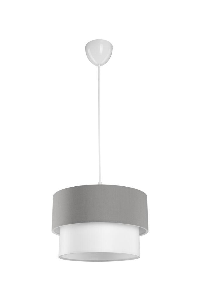 Alfa Electric Единечен висечки лустер Е27- бел, сребро