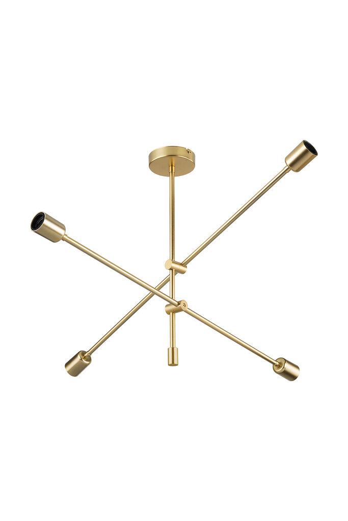 Alfa Electric Висечки лустер 4x Е27 - златен