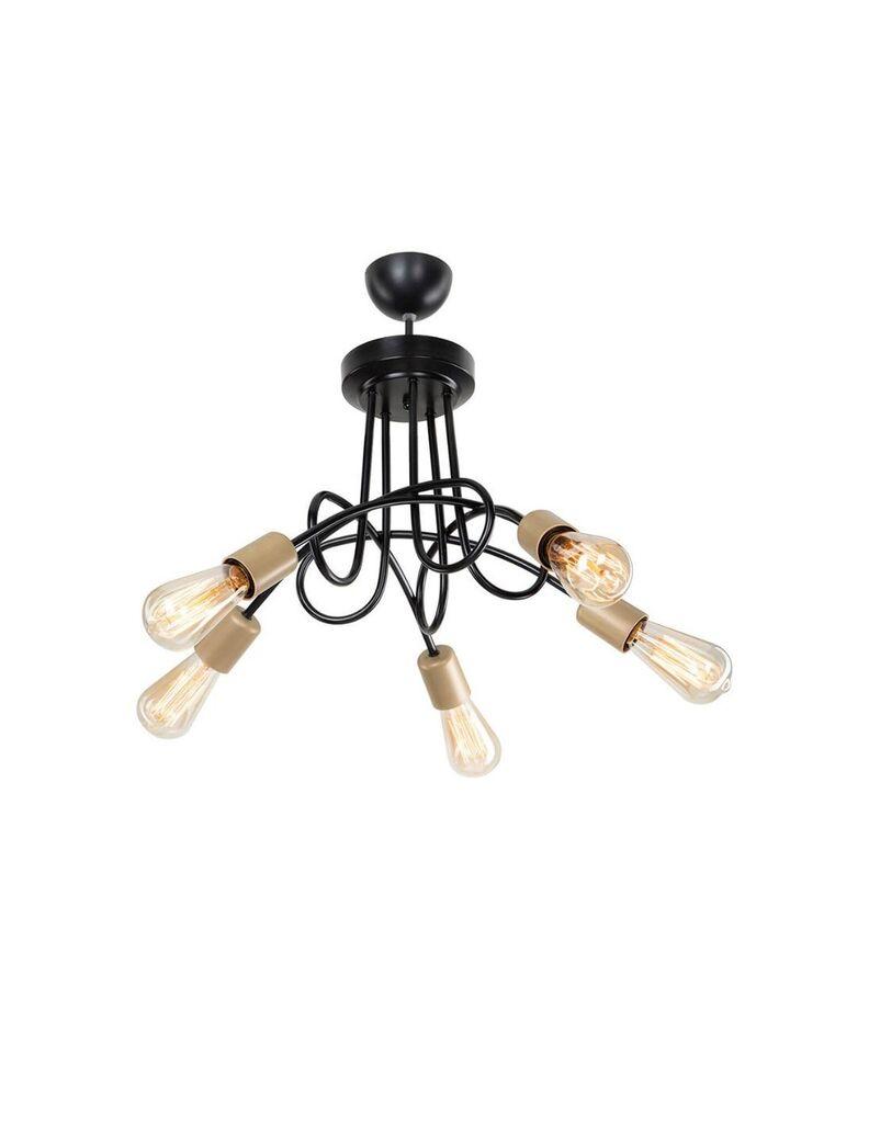 Alfa Electric Лустер 5x Е27 фасонки испреплетени