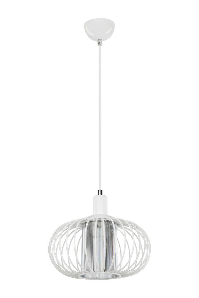 Alfa Electric Единечен висечки лустер Е27 бел- жичан