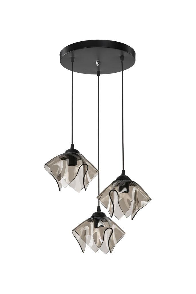 Alfa Electric Висечки лустер со 3x Е27 - стаклен