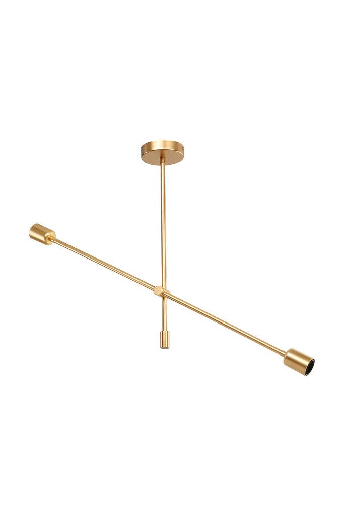 Alfa Electric Висечки лустер 2x Е27 - златен