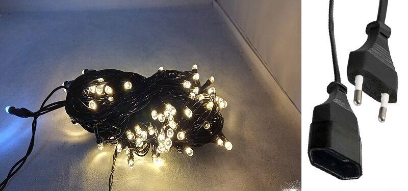 Alfa Electric Новогодишни ЛЕД сијалички, трепкачки 10м