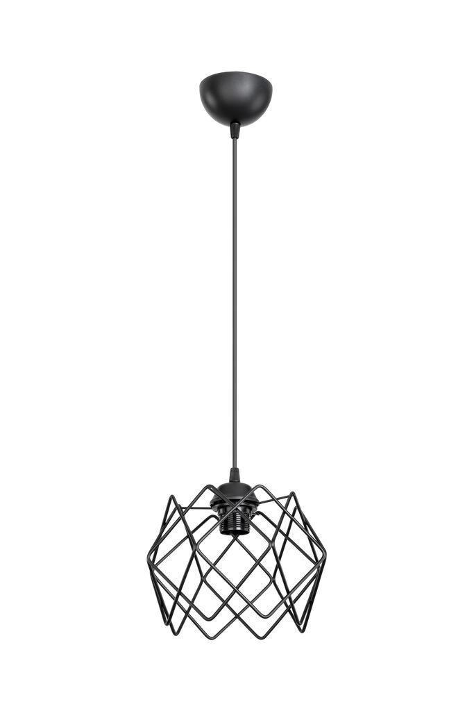 Alfa Electric Единечен висечки лустер Е27 црн-жичан