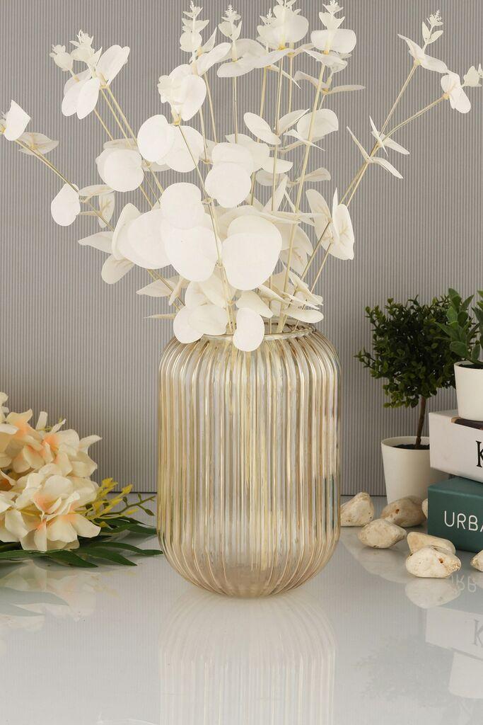 Аберто Дизајн Вазна Линија D20B, 10x20x10 см, Златна боја