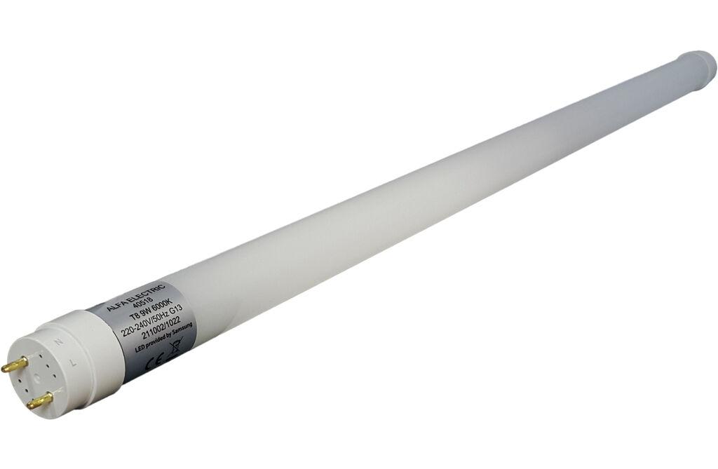 Alfa Electric ЛЕД цевка 9W T8 6000K 60cm Samsung