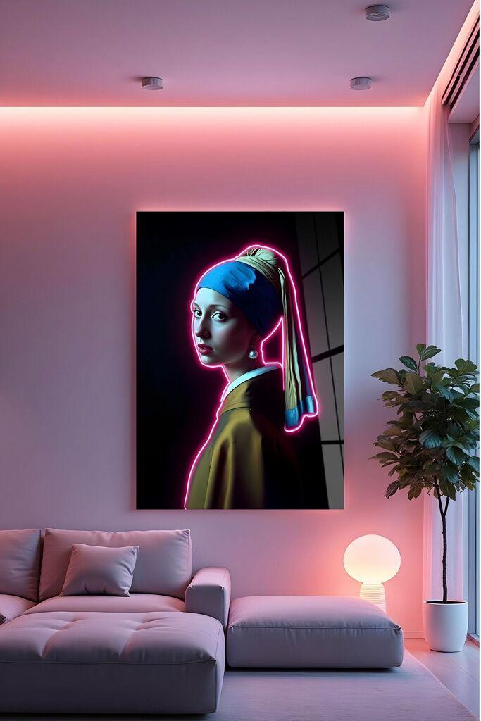 Слика Wallity Hhlneon0019, 60x90 см