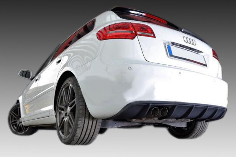 MOTORDROME DESIGN Дифузер  за заден браник Audi A3 8P Sportback 2008-2012