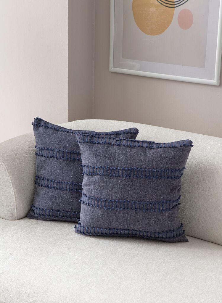 Комплет декоративни навлаки за перници Aberto Design, 43x43 см, 2 парчиња, сина