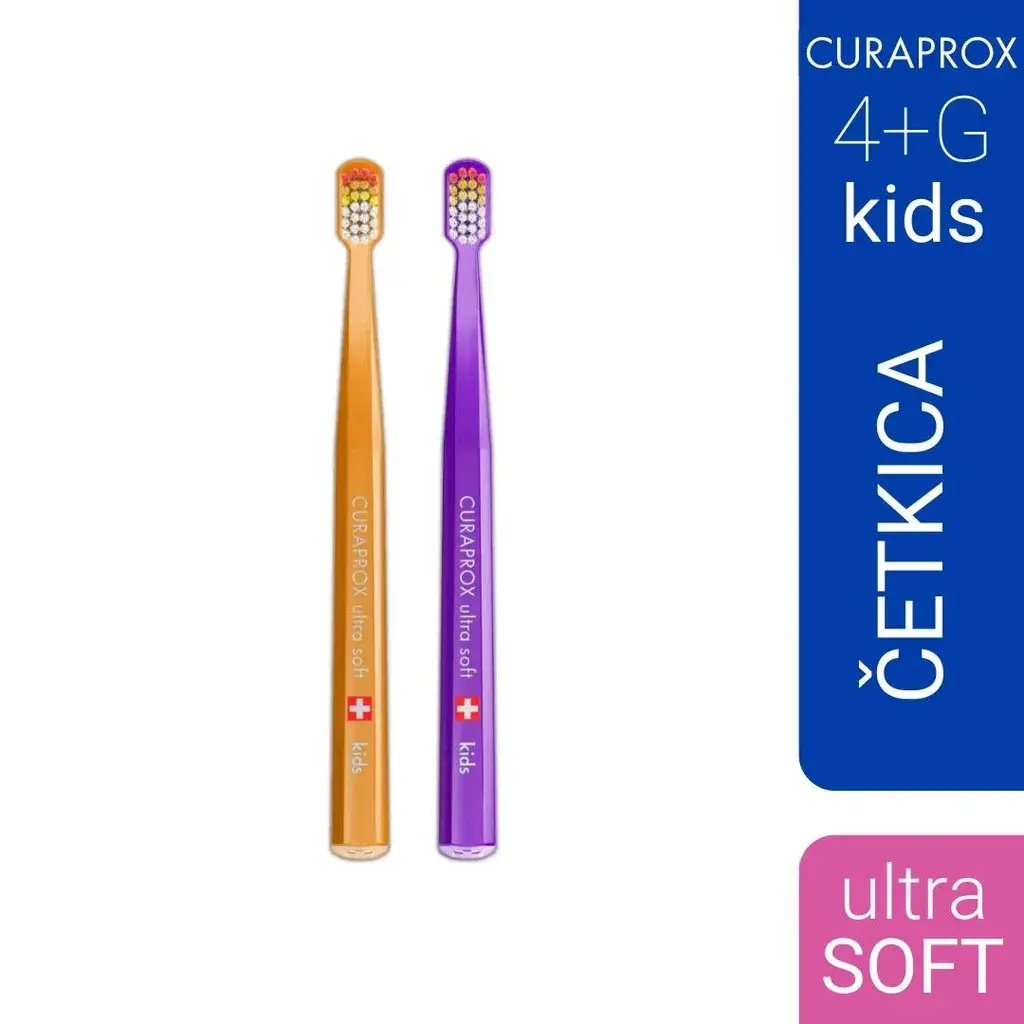 Curaprox четка за заби за деца Суперхерои, 2 парчиња