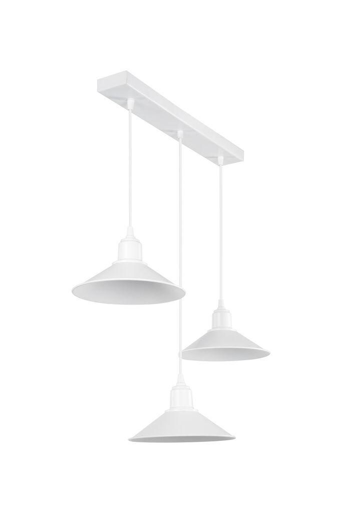 Alfa Electric Висечки лустер 3x Е27 во линија- бел