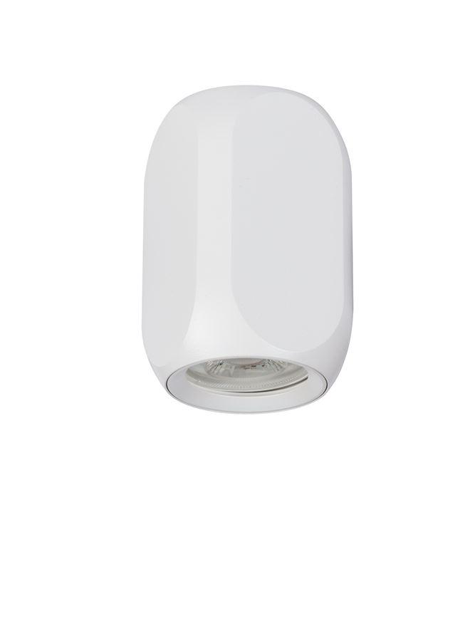 NOVA LUCE Надградна Светилка Kubi Бела 1xGU10 Max 10W Метал 9011515
