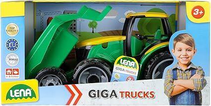 Lena Трактор GIGA TRUCKS со Приколка