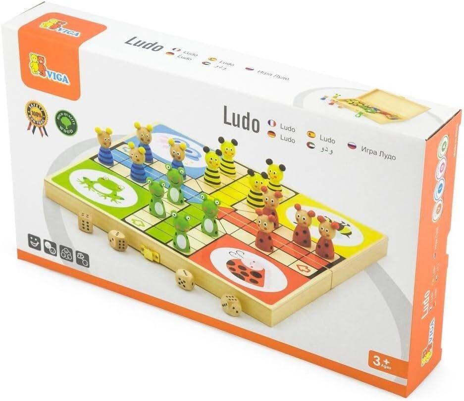 VIGA Дрвена Игра Ludo 50064