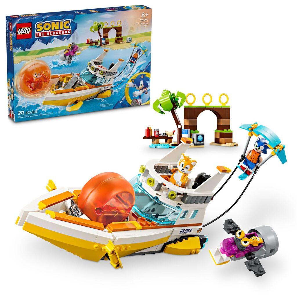 LEGO Sonic the Hedgehog Авантуристички Чамец на Тејлс 76997