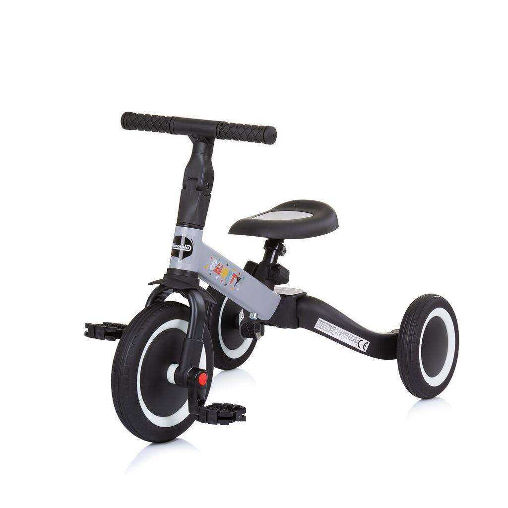 Chipolino Трицикл Balance Smarty, Grey