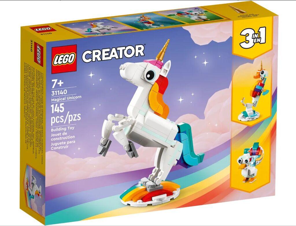 LEGO Creator Магичен Еднорог 3 во 1 31140