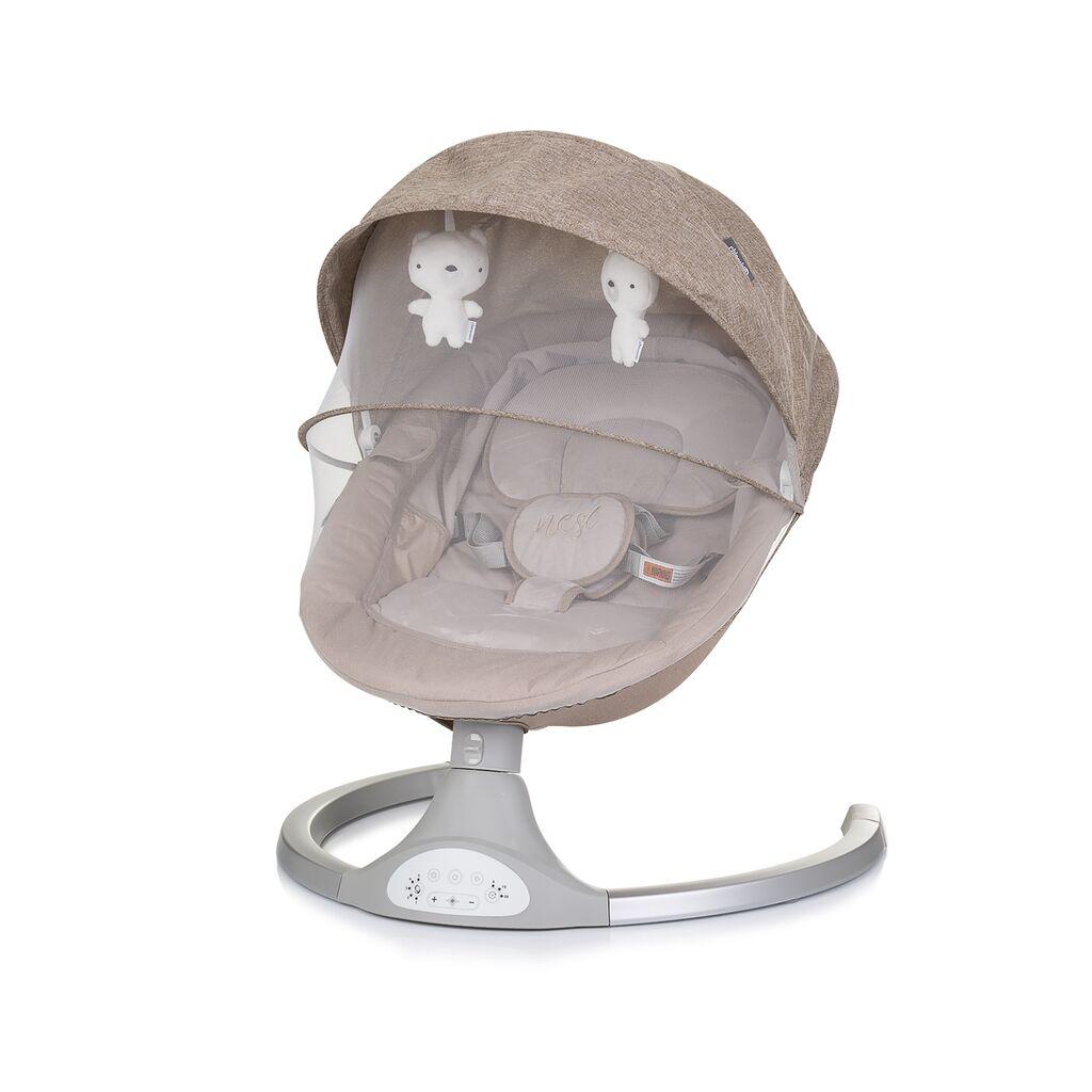 Chipolino Електрична Лулка/Релаксатор Nest, Macadamia