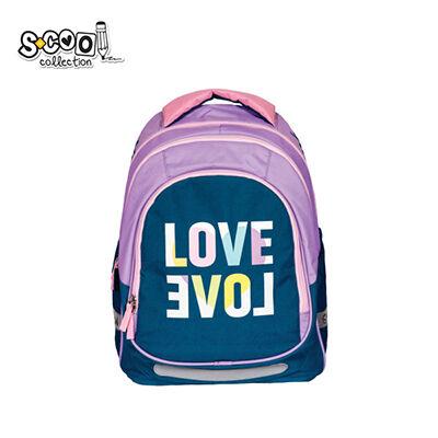 Училишен Ранец Анатомски – Ергономски Грб, Појачани Ремени, Пространи Прегради, Рефлектирачки Ленти, Розов