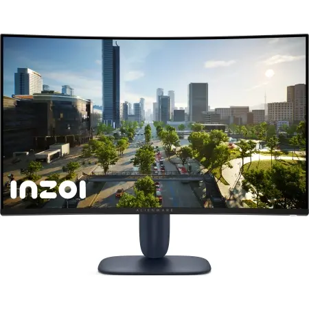 DELL 31,5-инчен Монитор за игри Alienware AW3225DM-56, закривен