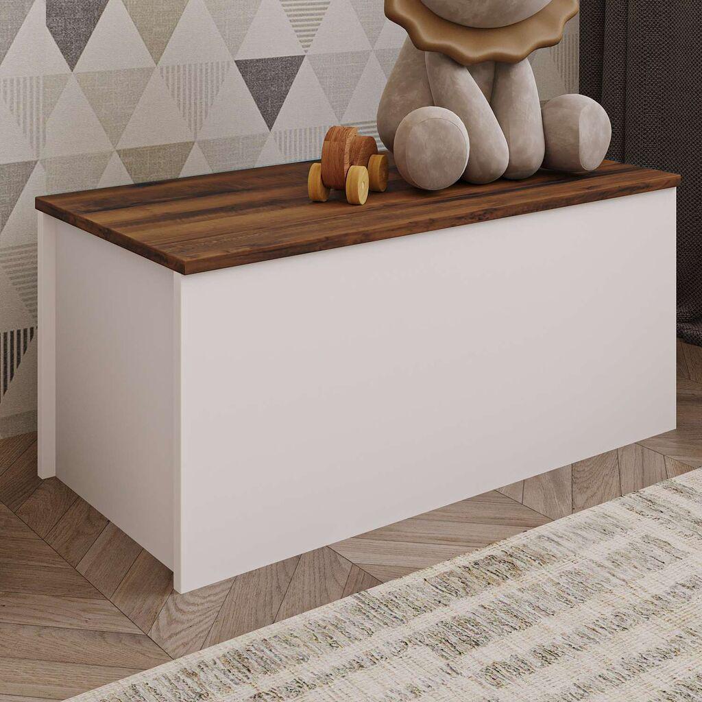 Кутија за складирање Hanah Home Florya, 90x45.5x45 см, црна