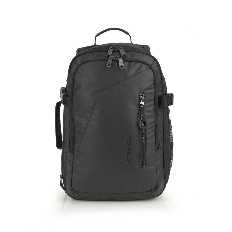 Кабински ранец Canada, 23L, 2 прегради, полиестер и синтетичка кожа, црн